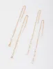 Gold Pearly Diamante Threader Earrings Pack sold by lovisa