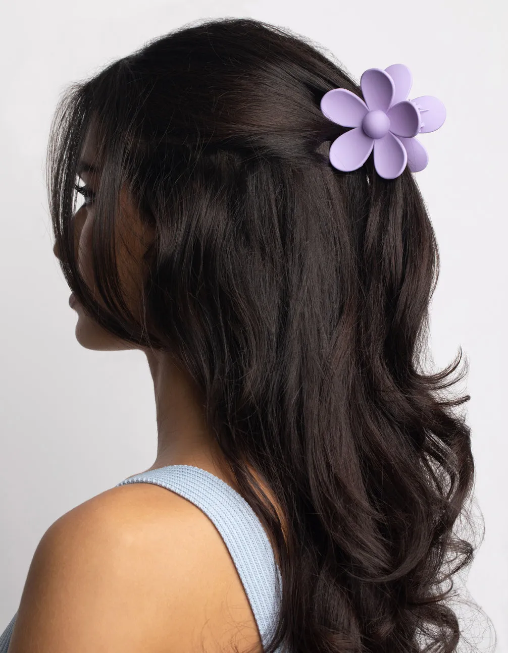 90s Purple Daisy Flower Claw Clip sold by lovisa product image thumbnail 2