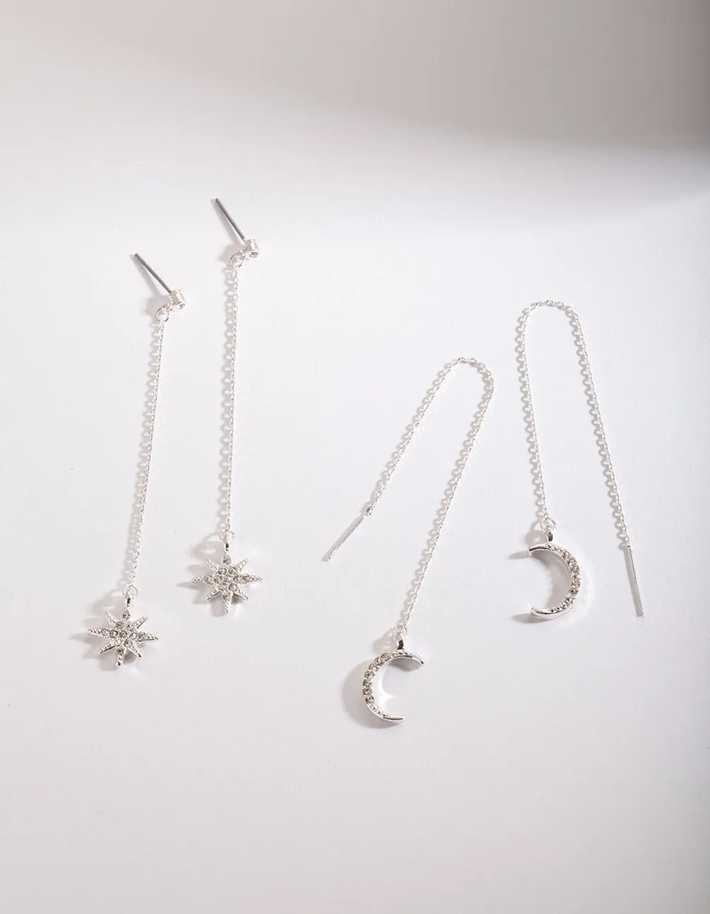 Silver Celestial Earring Pack sold by lovisa