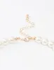 Gold Pearl Station Necklace sold by lovisa