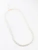 Gold Pearl Station Necklace sold by lovisa