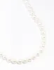 Gold Pearl Station Necklace sold by lovisa