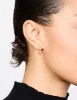 Gold Fine Textured Hoop Earrings sold by lovisa