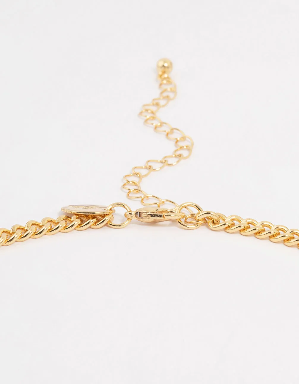Gold Plated Moon & Boot Charm Necklace sold by lovisa product image thumbnail 5