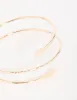 Gold Harmered Arm Cuff sold by lovisa