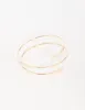 Gold Harmered Arm Cuff sold by lovisa