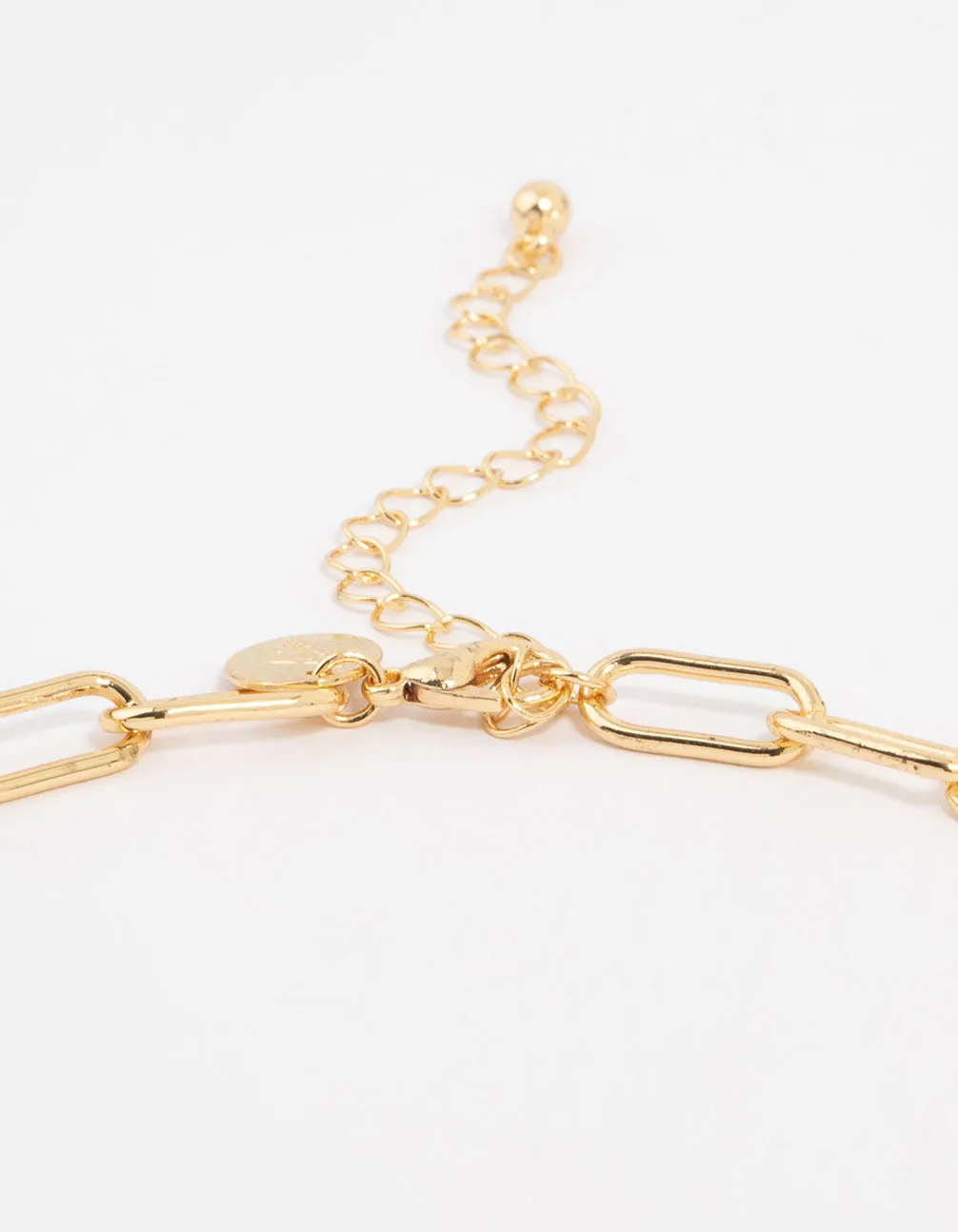 Gold Plated Oval Link Necklace sold by lovisa product image thumbnail 5