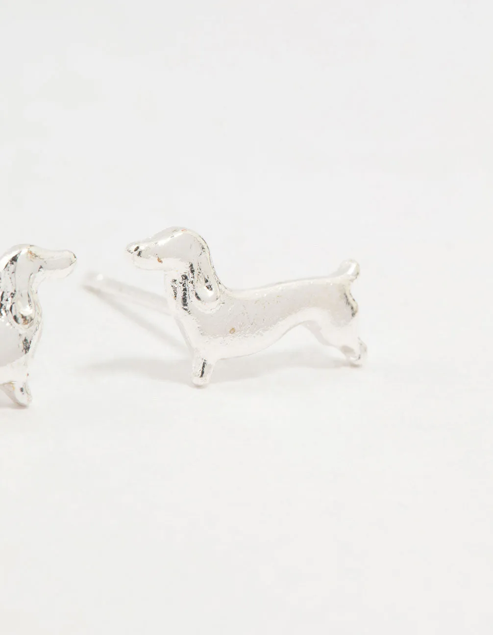 Silver Dachshund Stud Earrings sold by lovisa product image thumbnail 5