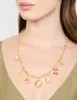 Gold Plated Heart & Cherry Charm Necklace sold by lovisa