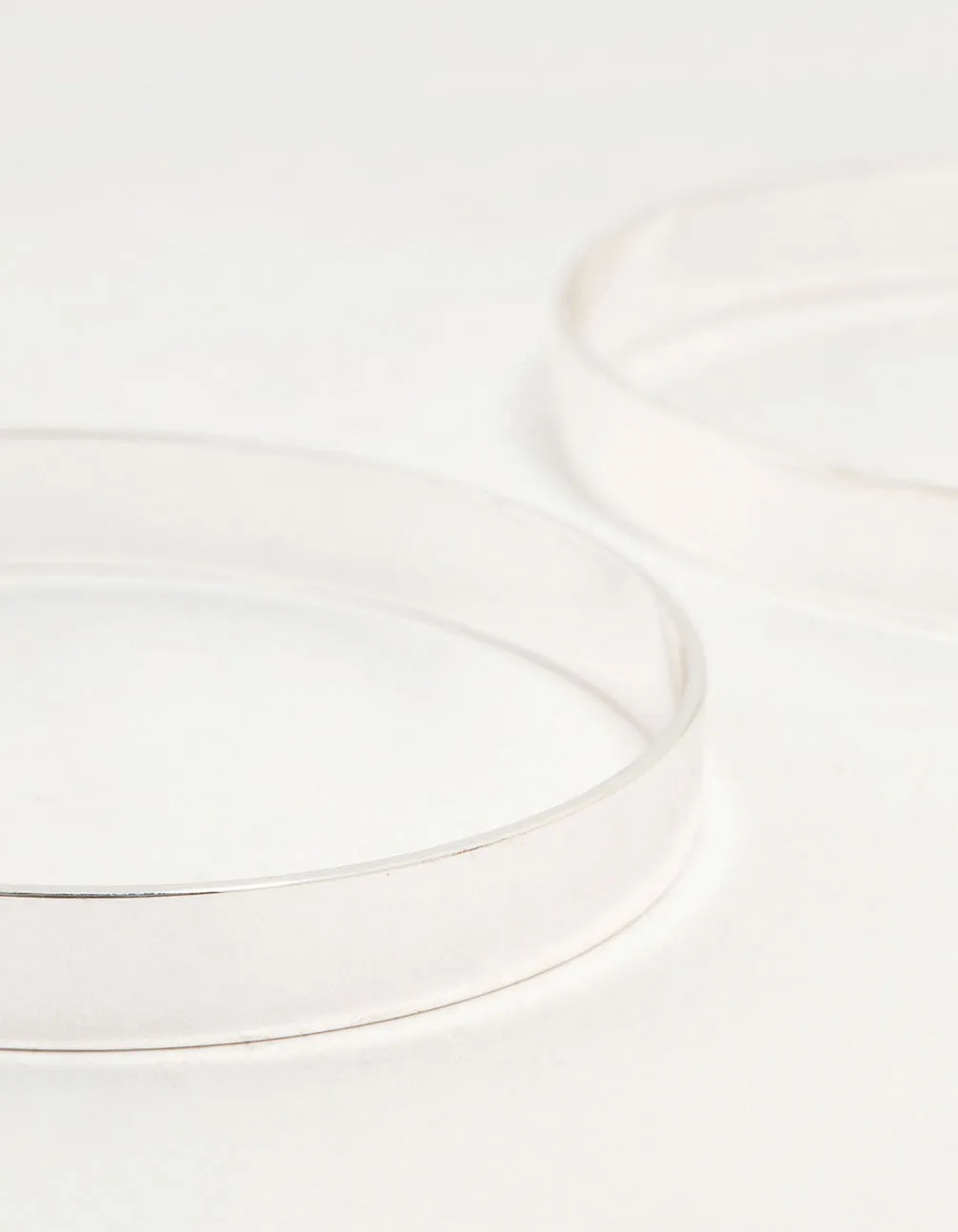 Flat Silver Bangles 2-Pack sold by lovisa product image thumbnail 2