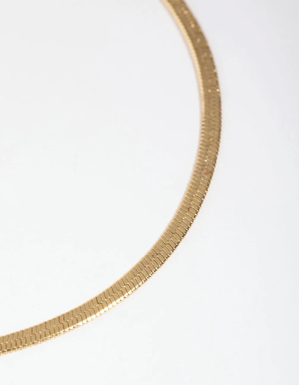 Gold Plated Thin Snake Chain Bracelet sold by lovisa product image thumbnail 3