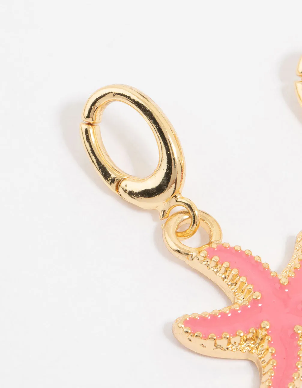 Gold Plated Coral & Chilli Charms 3-Pack sold by lovisa product image thumbnail 2