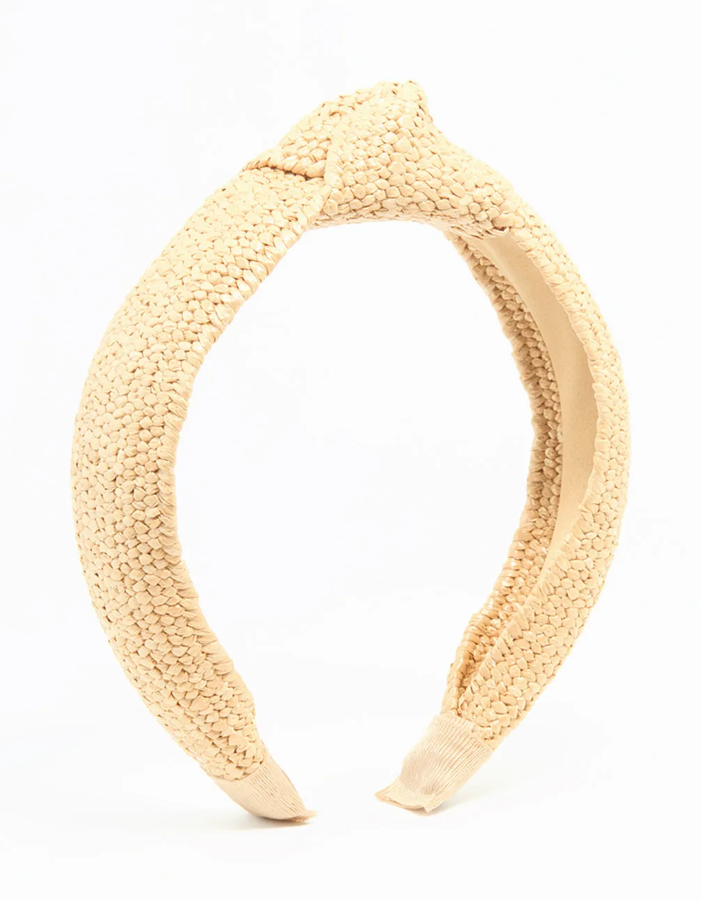 Raffia Twisted Knit Headband sold by lovisa