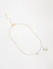 Gold Plated Diamante Square Necklace & Earrings Set sold by lovisa