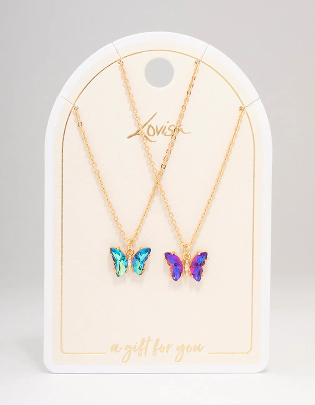 Gold Celestial Butterfly Necklace Pack sold by lovisa product image thumbnail 3