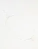 Silver Cross Twisted Chain Pendant Necklace sold by lovisa