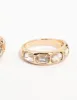 Gold Diamante Dome Stacking Rings 3-Pack sold by lovisa