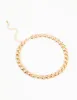 Gold Chain Choker Necklace sold by lovisa