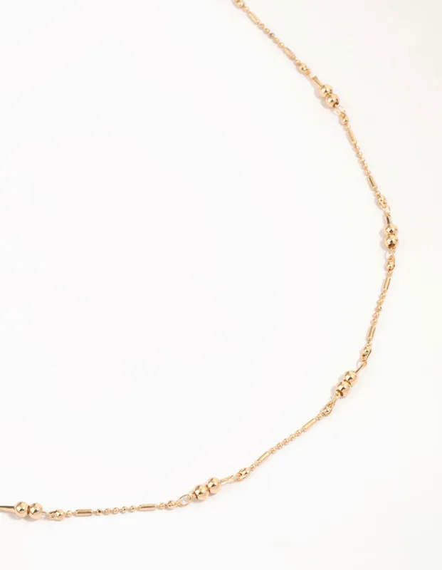 Gold Ball Fine Waist Chain sold by lovisa