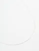 Sterling Silver Adjustable Plain Chain Necklace sold by lovisa