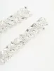 Silver Diamante Mixed Cut Hair Clips 2-Pack sold by lovisa