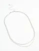 Waterproof Stainless Steel Chain Layered Necklace sold by lovisa
