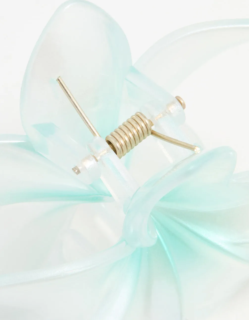 Blue Ombre Pearlised Frangipani Flower Claw Clip sold by lovisa product image thumbnail 3