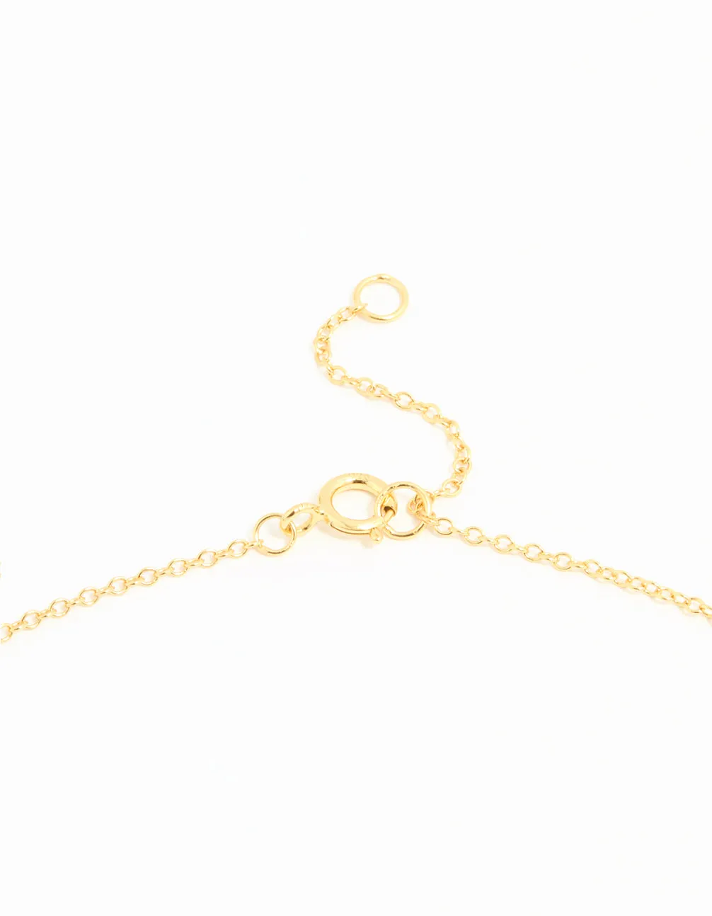 Gold Plated Sterling Silver Cubic Zirconia Flower Necklace sold by lovisa product image thumbnail 3