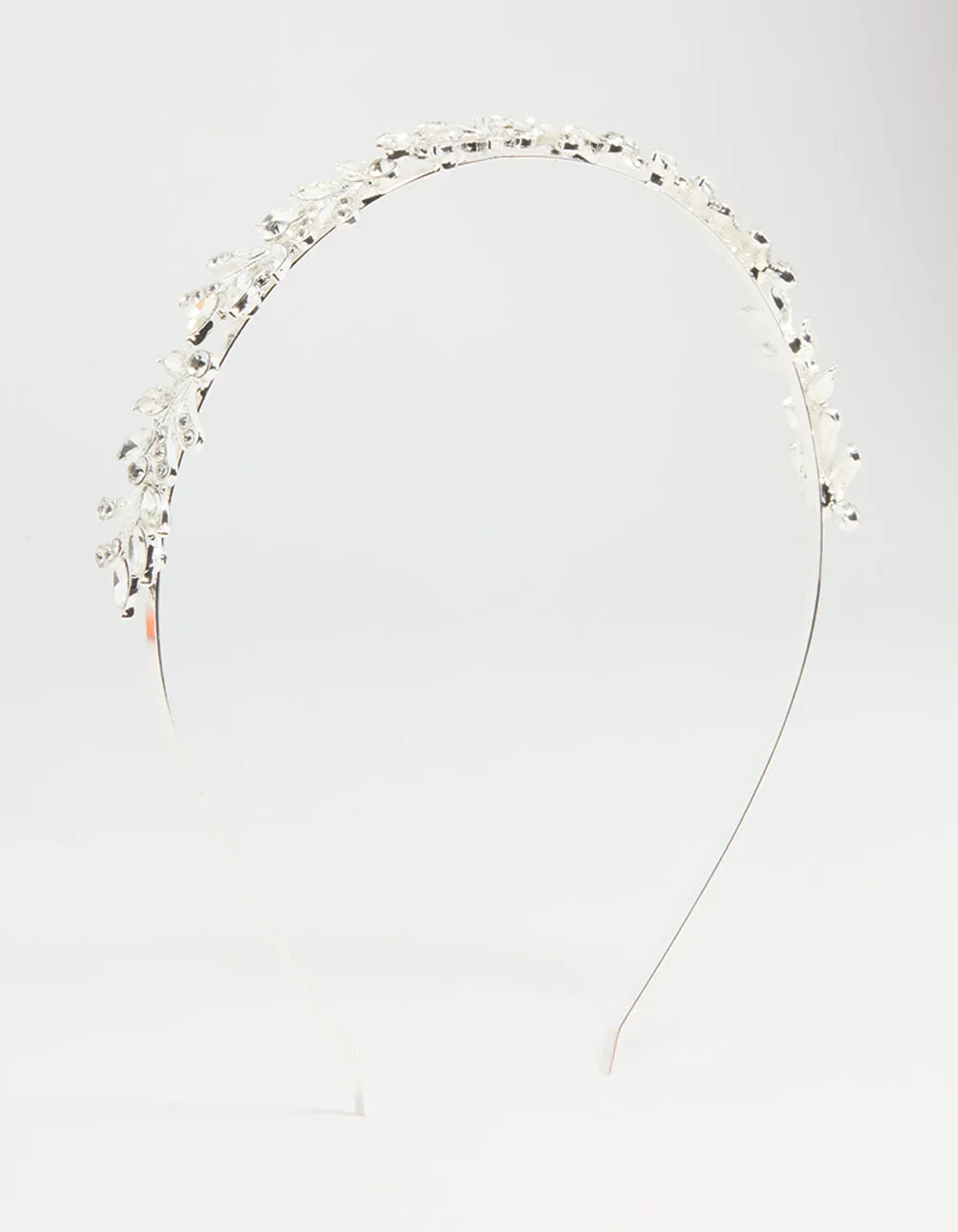 Silver Winding Leaves Headband sold by lovisa