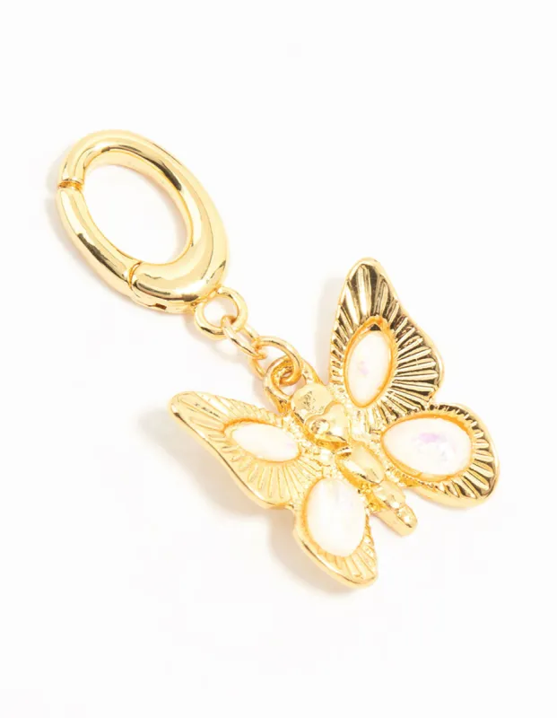 Gold Plated Opulent Butterfly Charm sold by lovisa