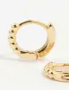 Gold Plated Pink Cubic Zirconia Bow Huggie Earrings 3-Pack sold by lovisa