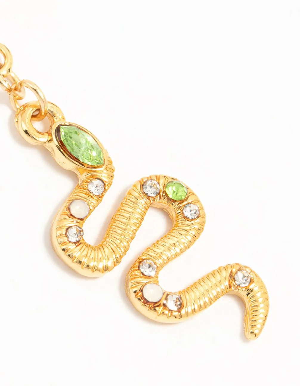Gold Plated Snake Charm sold by lovisa product image thumbnail 3