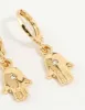 Gold Plated Hamsa Hand & Evil Eye Earrings 3-Pack sold by lovisa