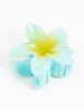 Blue Frangipani Hair Claw Clip sold by lovisa