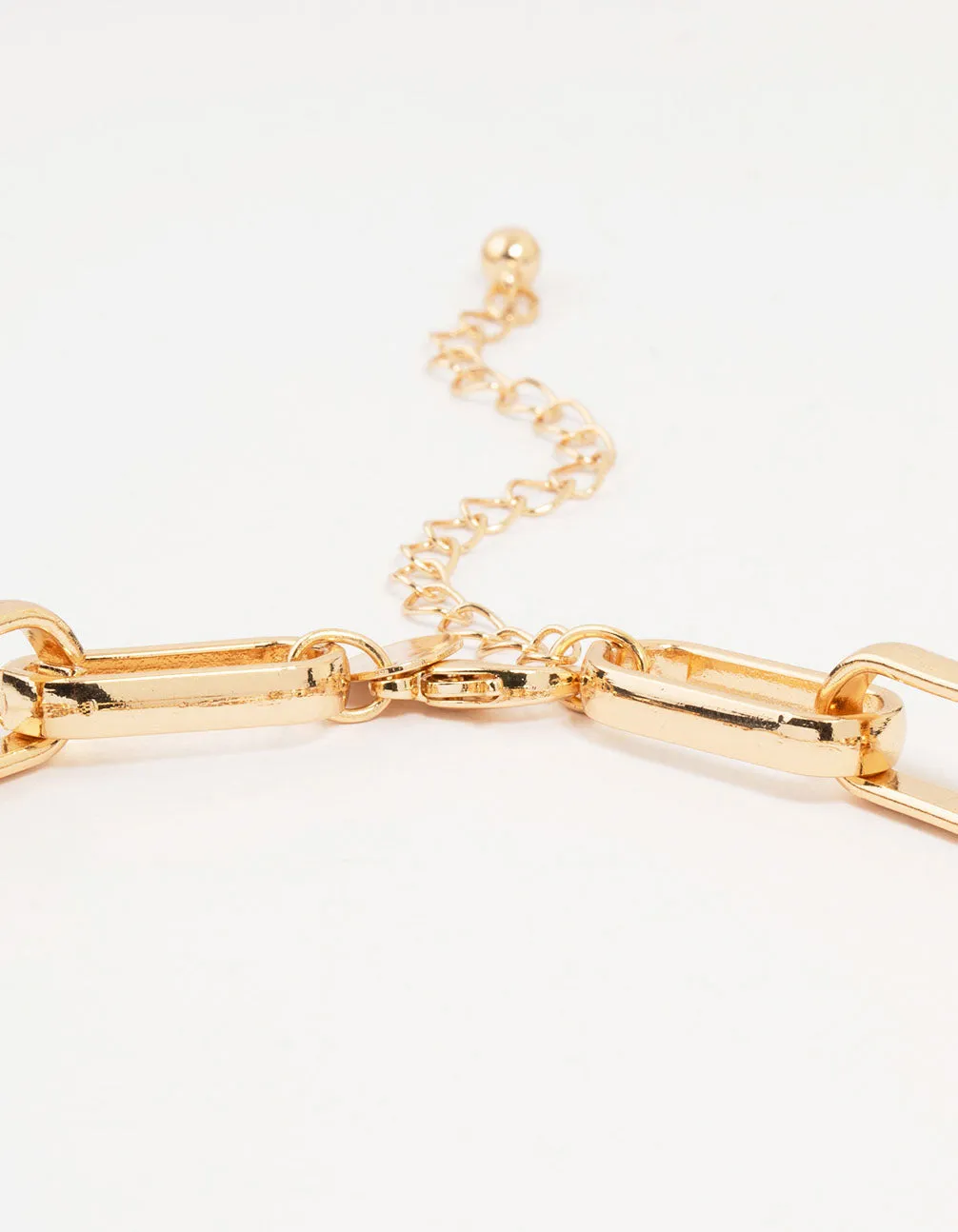 Gold Bold Round Chunky Chain Necklace sold by lovisa product image thumbnail 3
