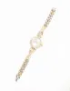 Mixed Metals Diamante Small Round Watch sold by lovisa