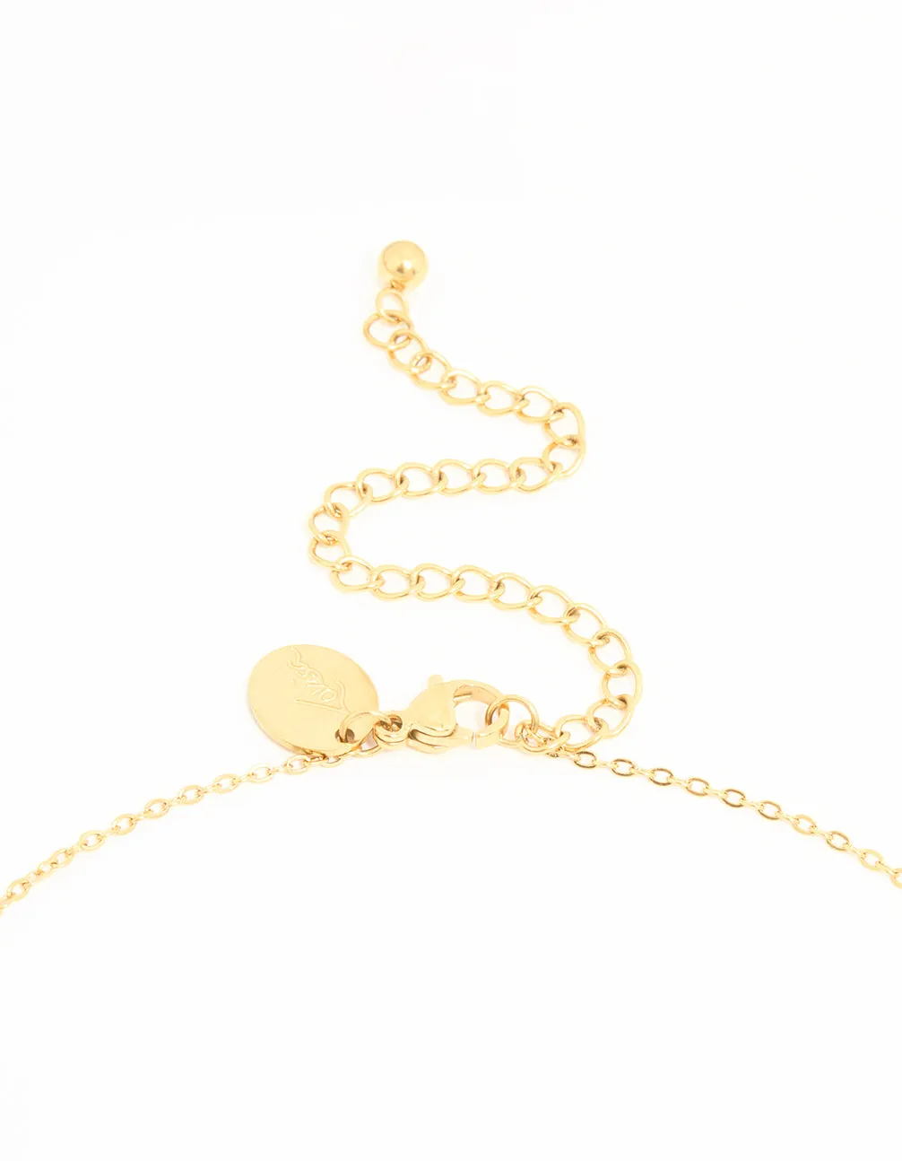 Waterproof Gold Plated Stainless Steel Butterfly Layered Necklace sold by lovisa product image thumbnail 3