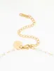 Waterproof Gold Plated Stainless Steel Clover Star & Moon Charm Necklace sold by lovisa