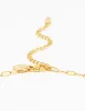Waterproof Gold Plated Stainless Steel Clover Charm Necklace sold by lovisa