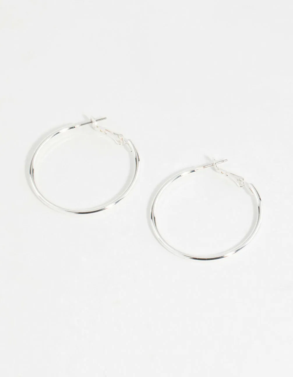 Silver Mixed Size Hoop Earrings 2-Pack sold by lovisa product image thumbnail 2