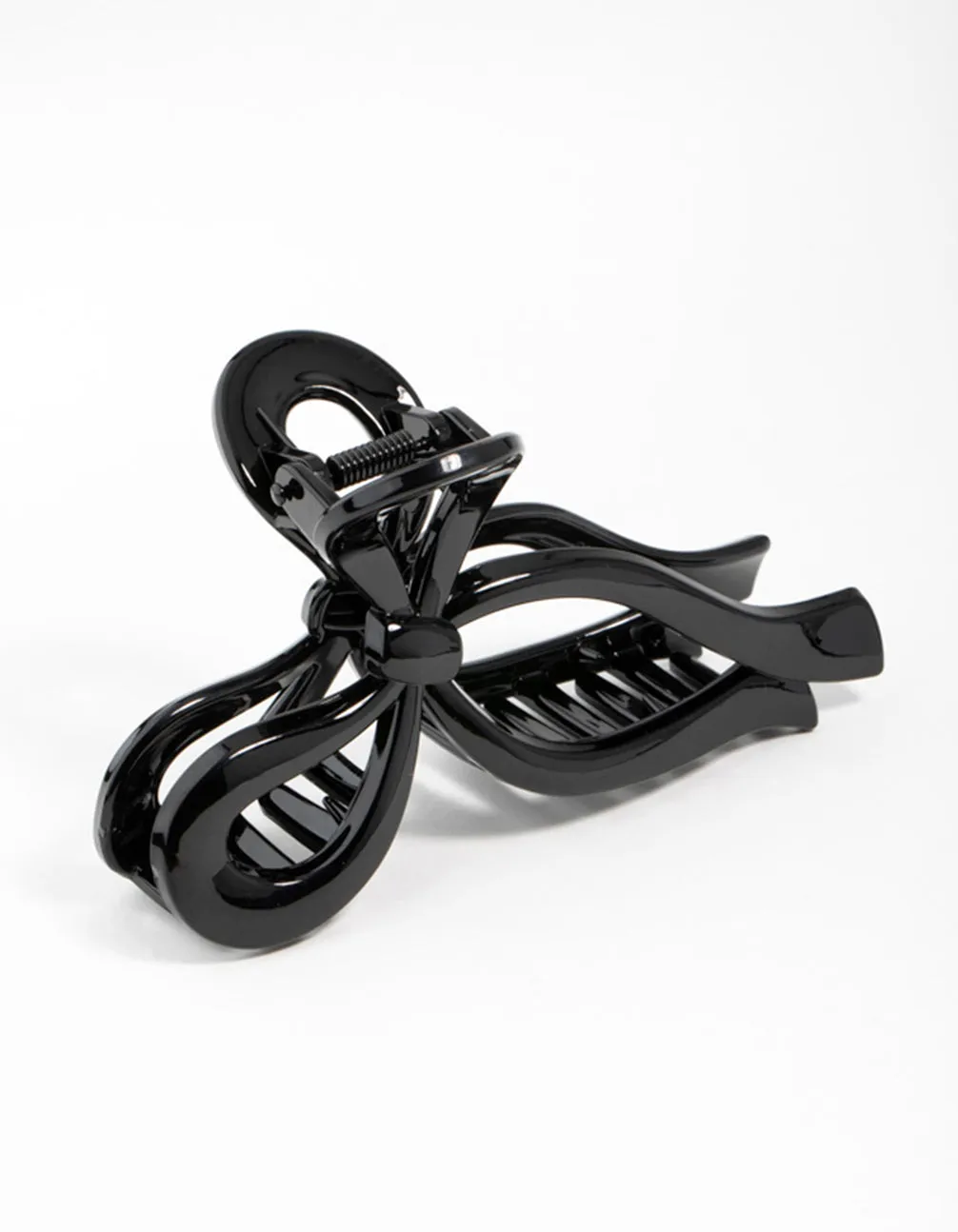 Black Bow Hair Claw Clip sold by lovisa product image thumbnail 2