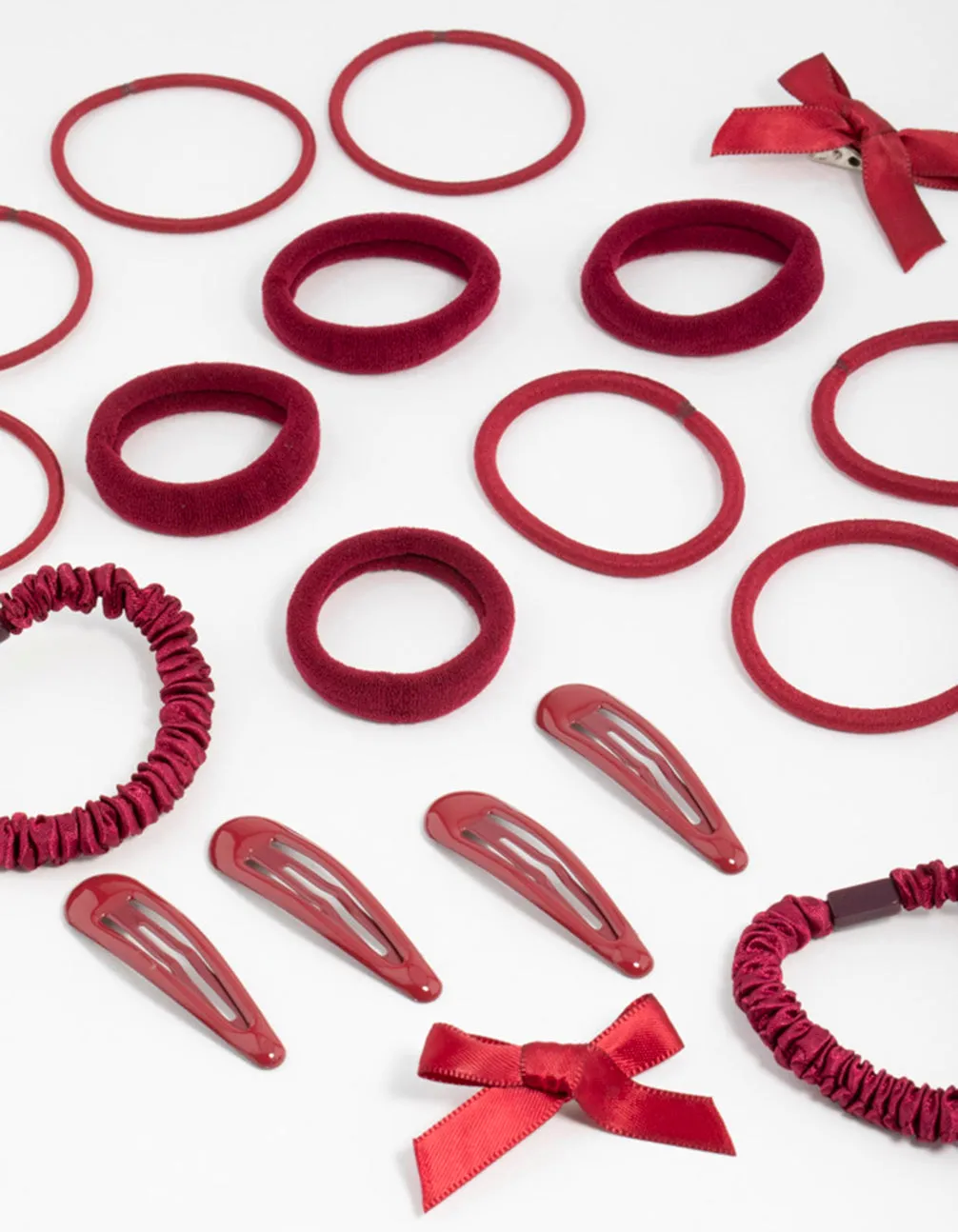 Red Hair Tie & Clip Pack sold by lovisa product image thumbnail 2