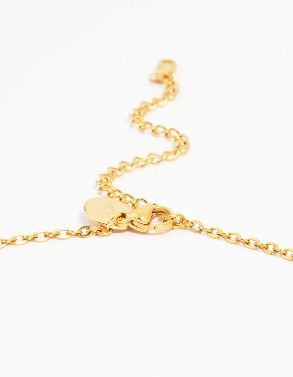 Waterproof Gold Plated Stainless Steel Flower Pendant Necklace sold by lovisa product image thumbnail 3