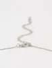 Silver Bow Twirl Pendant Necklace sold by lovisa