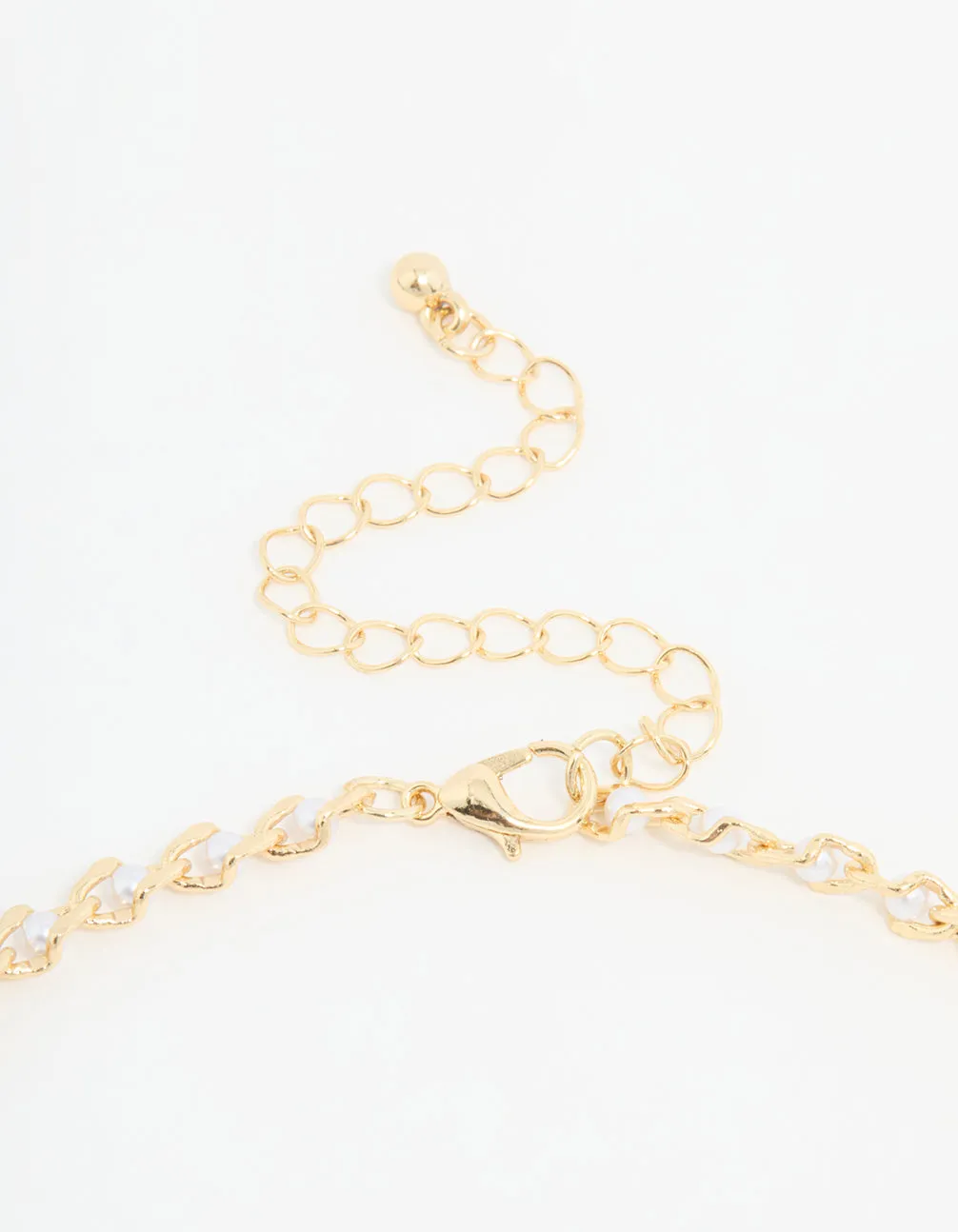 Gold Evil Eye & Heart Charm Necklace sold by lovisa product image thumbnail 3