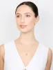Gold Plated Cubic Zirconia Asymmetrical Butterfly Pendant Necklace sold by lovisa