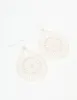 Silver Diamante Filigree Drop Earrings sold by lovisa