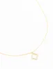 Gold Plated Sterling Silver Cubic Zirconia Flower Pendant Necklace sold by lovisa