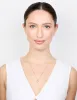 Gold Plated Sterling Silver Cubic Zirconia Flower Pendant Necklace sold by lovisa