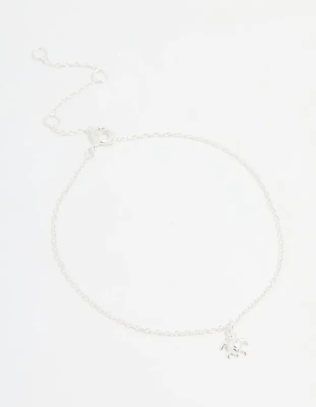 Sterling Silver Turtle Bracelet sold by lovisa